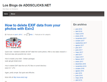 Tablet Screenshot of blogs.adosclicks.net